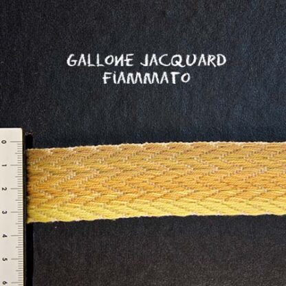 Gallone Fiammato Jacquard Art. GFJ111