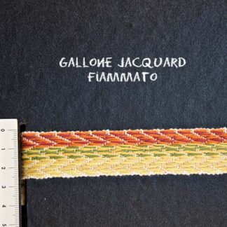 Gallone Fiammato Jacquard Art. GFJ158