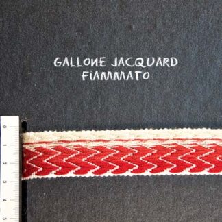 Gallone Fiammato Jacquard Art. GFJ179